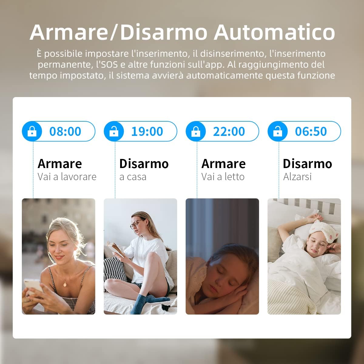 PGST Wireless Home Alarm(PG103-C-2G)