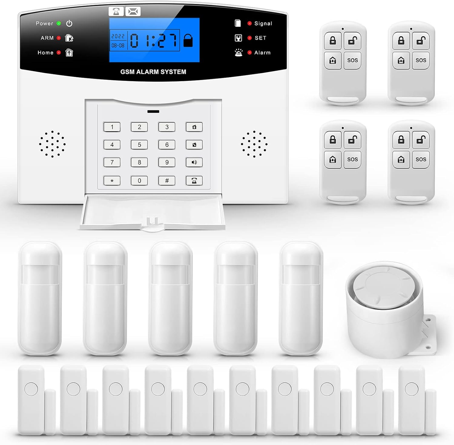 Intelligentes Alarmanlagensystem für Zuhause (PG500)