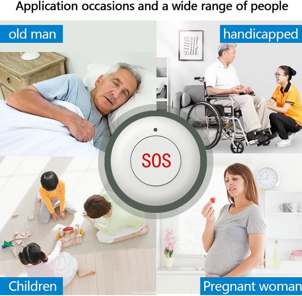 Wireless SOS Emergency Alarm Button(PJ-12)