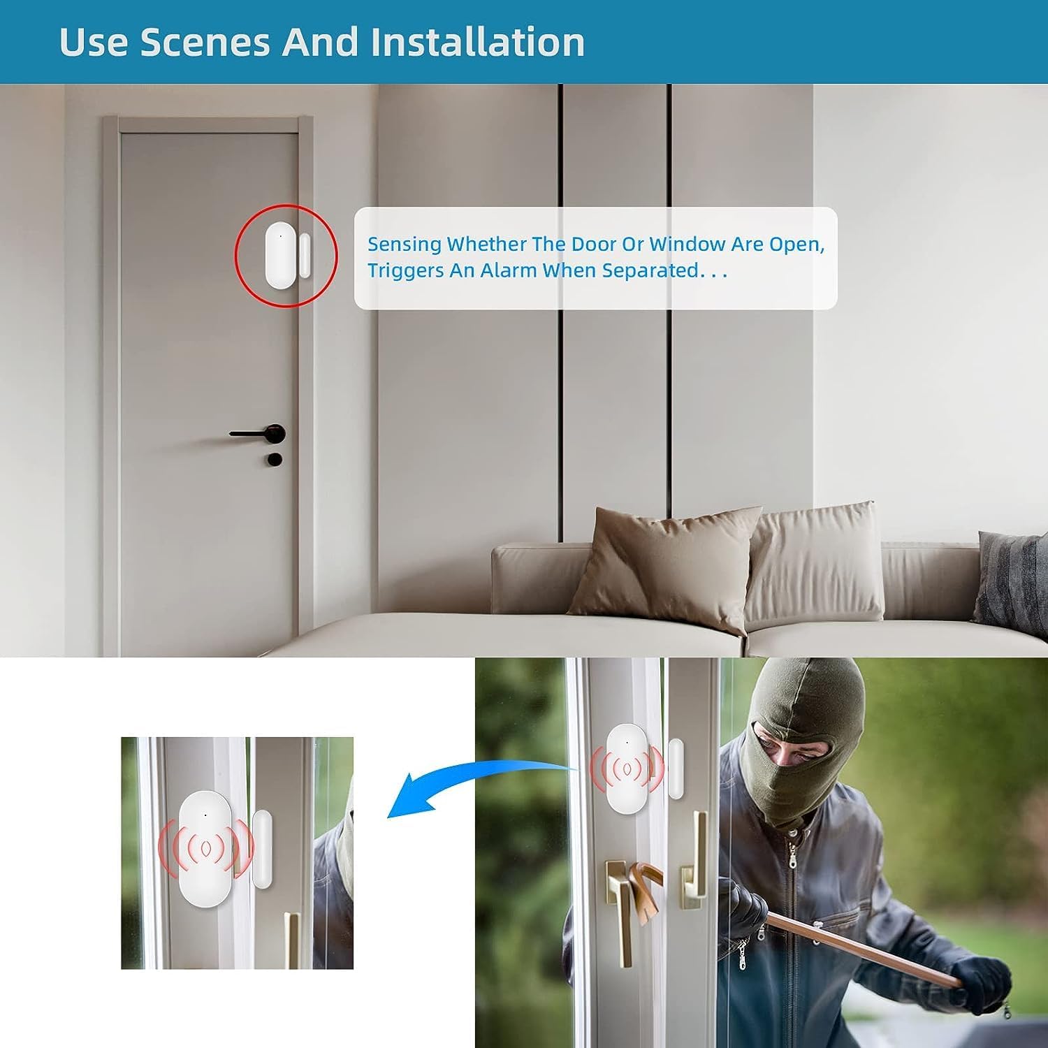 Wireless Door Window Sensor（PB68-2）